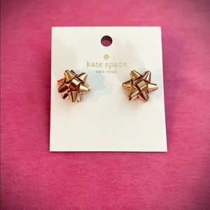 Rose Gold bow earrings